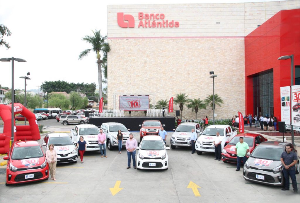 Banco Atlántida realiza la segunda entrega de la promoción más grande de Honduras