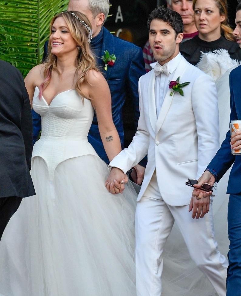 ¡Darren Criss y Mia Swier están casados!