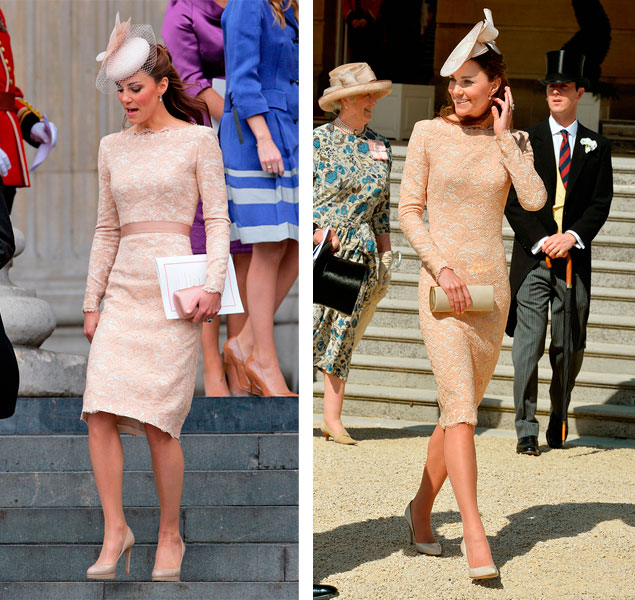 10 veces en las cuales Kate Middleton repitió look y consiguió que pareciera uno nuevo