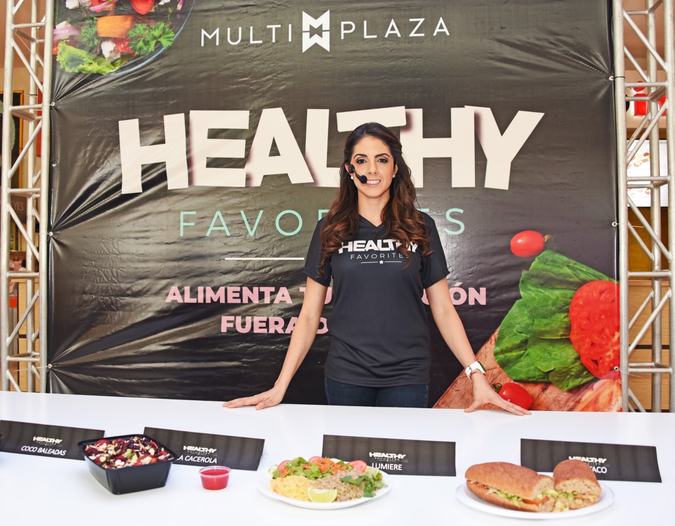 Multiplaza promueve la comida saludable de su Foodcourt con Healthy Favorites