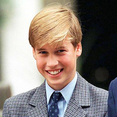 El príncipe William a través de los años