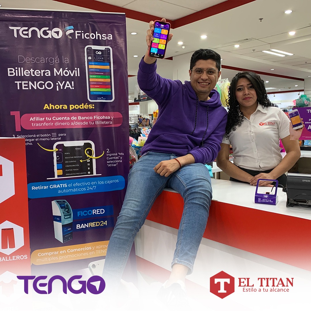 TENGO y EL TITAN establecen alianza comercial para facilitar la vida de los hondureños