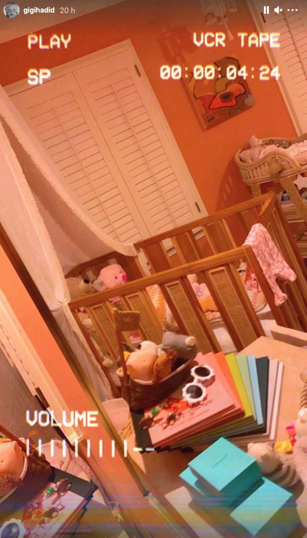 Gigi Hadid mostró el cuarto de su bebé