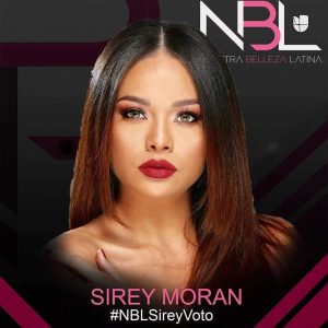 Sirey Moran, se convierte en la primera finalista en el concurso de Nuestra Belleza Latina