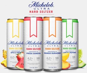 Michelob Ultra Hard Seltzer; Ligera, Natural Y Refrescante