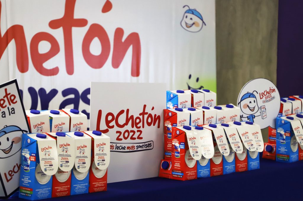 Lechetón 2022 tiene como meta recaudar 50 mil vasos de leche