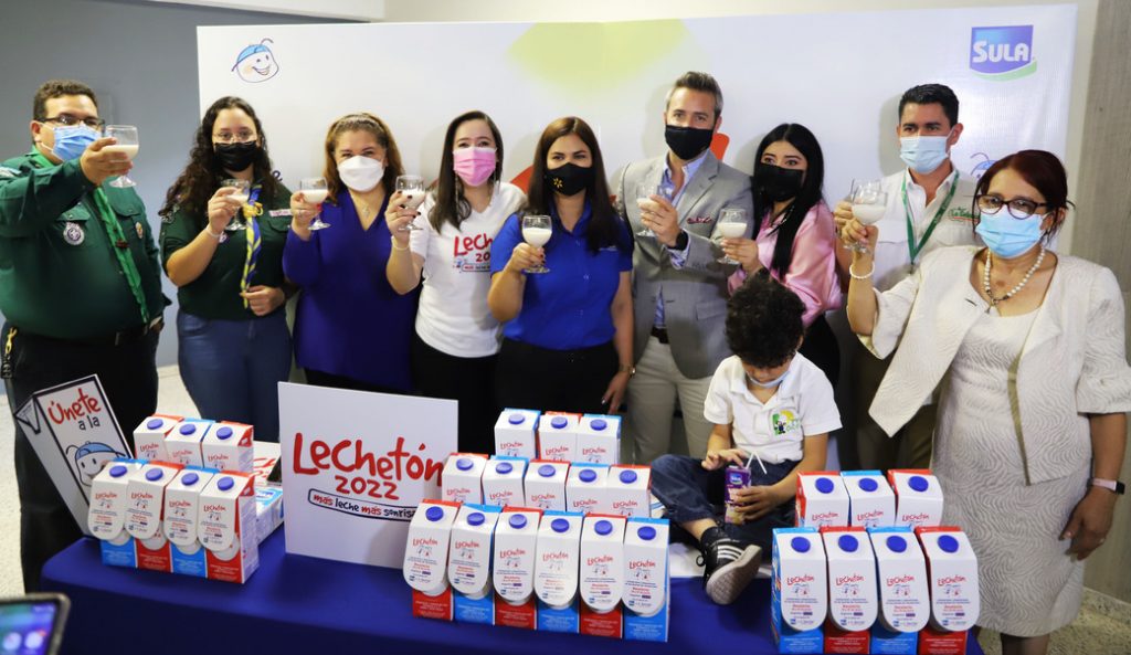 Lechetón 2022 tiene como meta recaudar 50 mil vasos de leche
