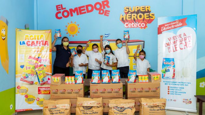 Ceteco ha donado más de 5 mil vasos de leche a niños de diferentes instituciones